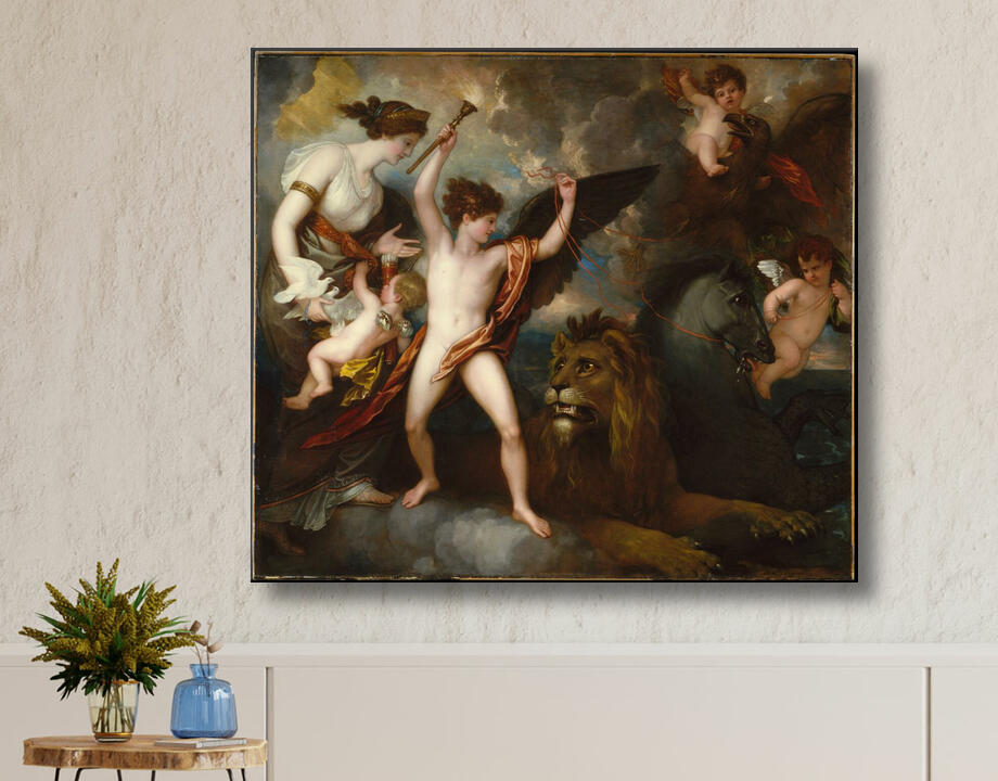 Benjamin West : Omnia Vincit Amor, ou Le pouvoir de l