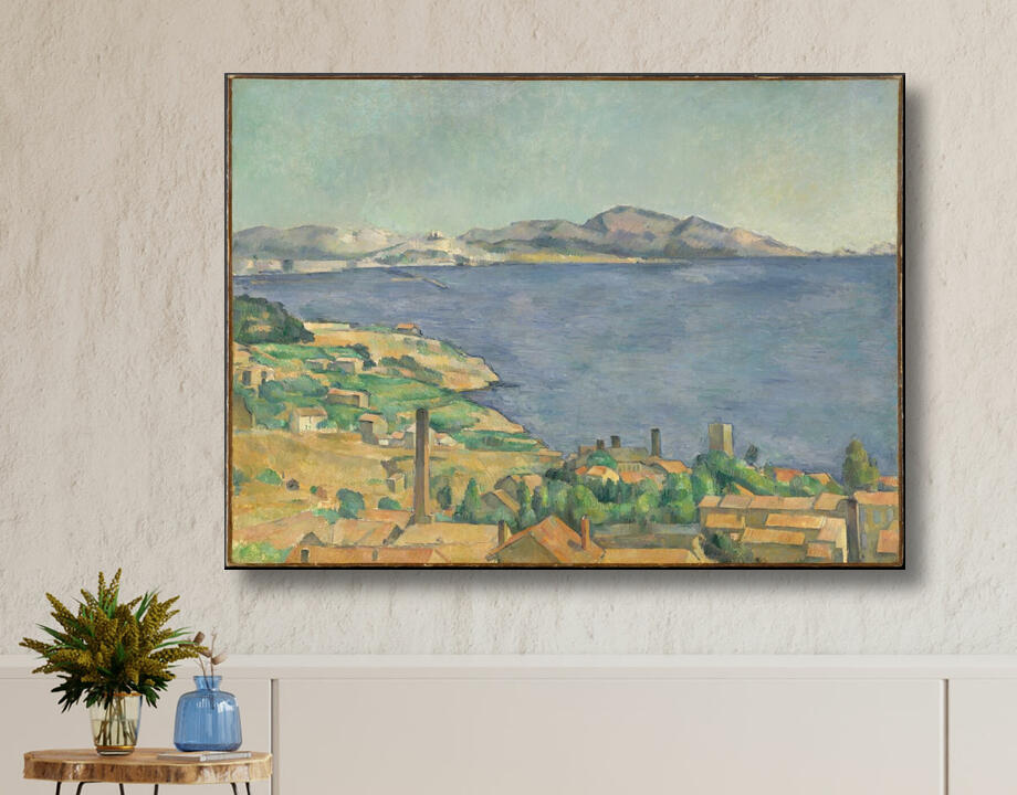 Paul Cézanne : Le golfe de Marseille vu de l