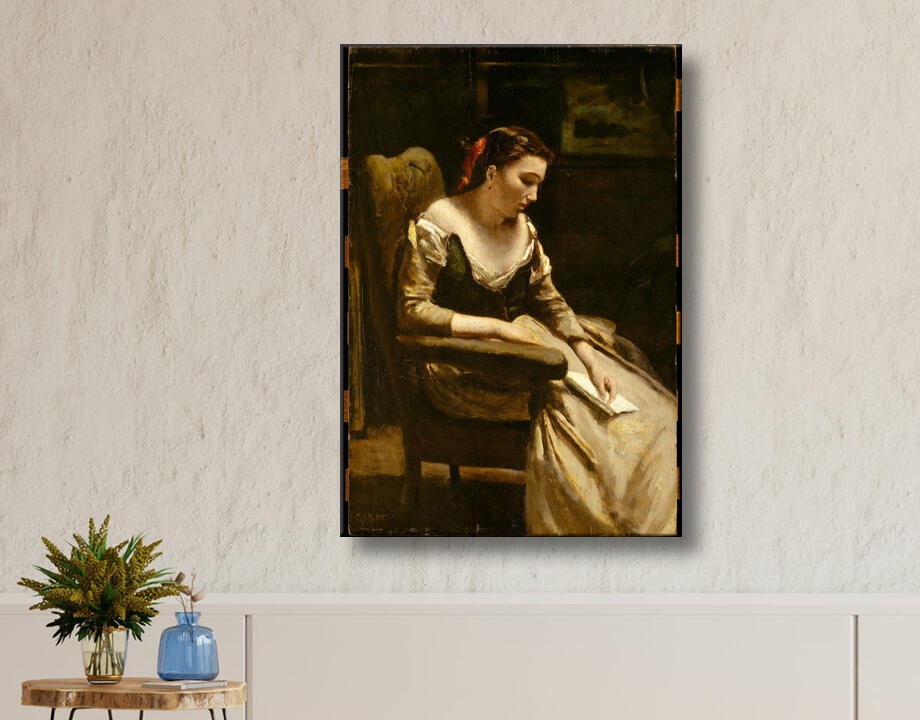Camille Corot : La lettre