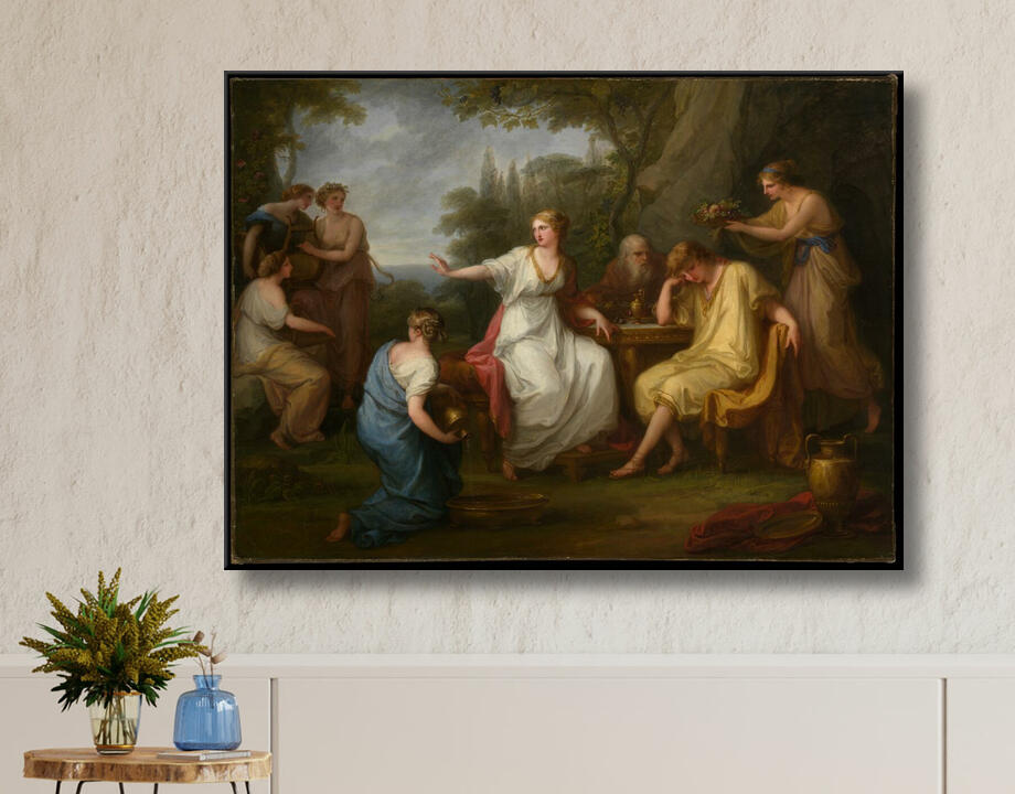 Angelica Kauffmann : La douleur de Télémaque