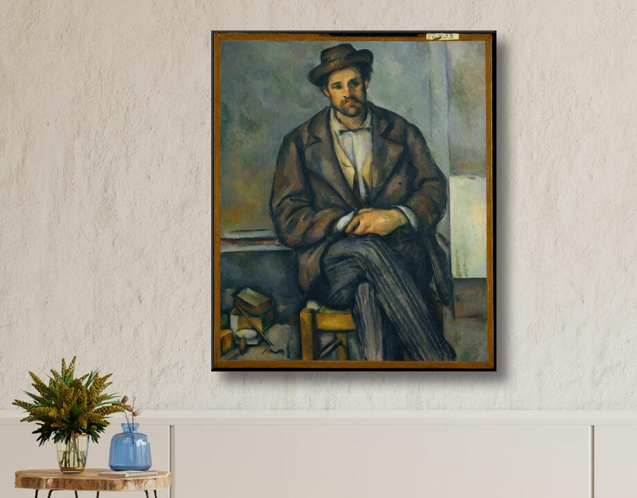 Paul Cézanne : Paysan assis