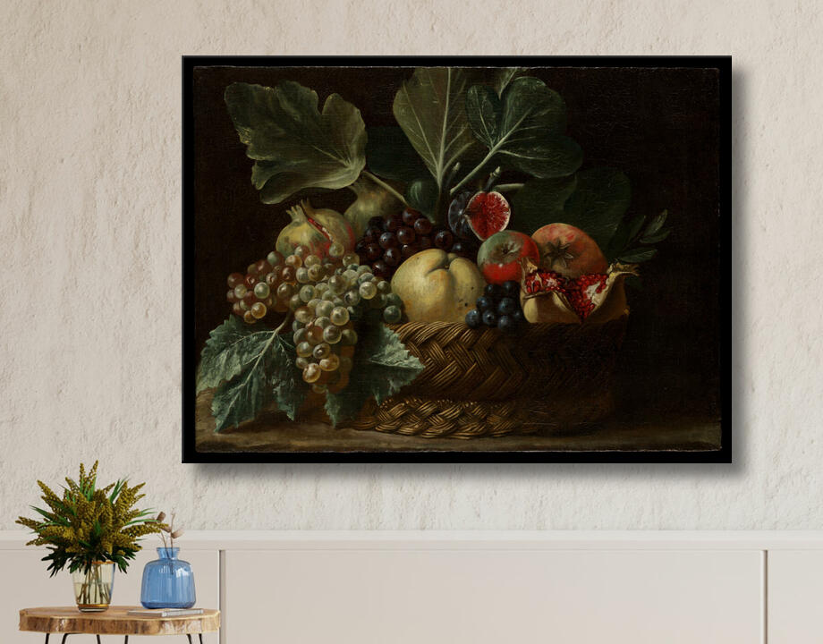 Bartolomeo Cavarozzi : Corbeille de fruits