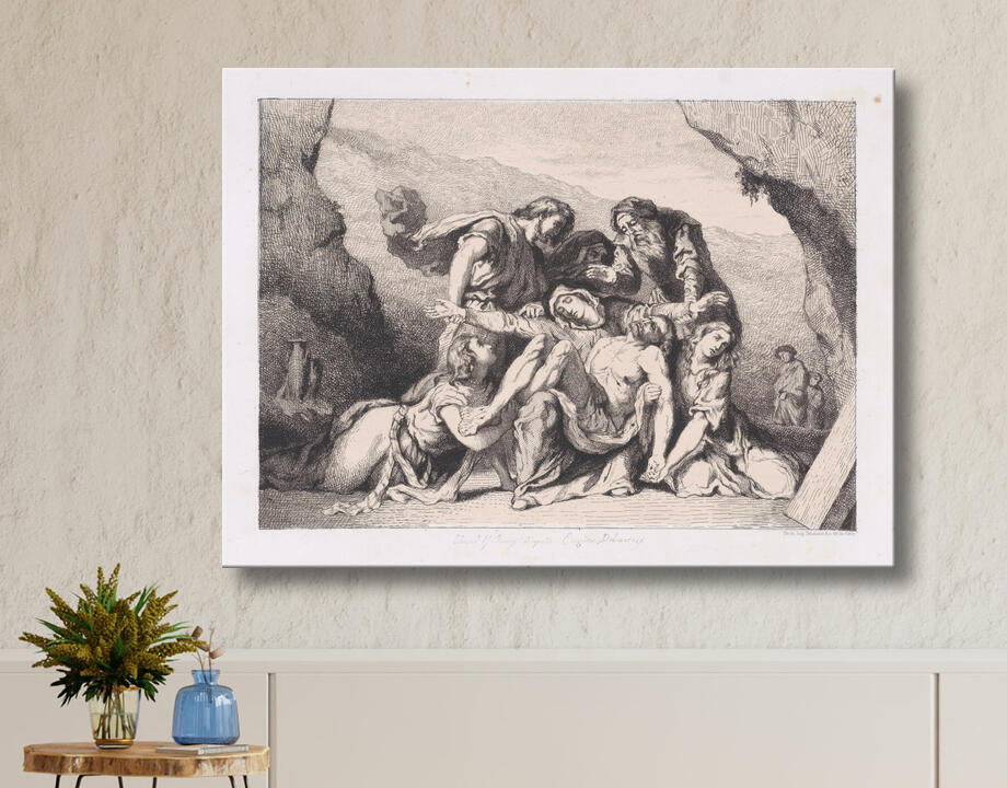Eugène Delacroix : La pitié
