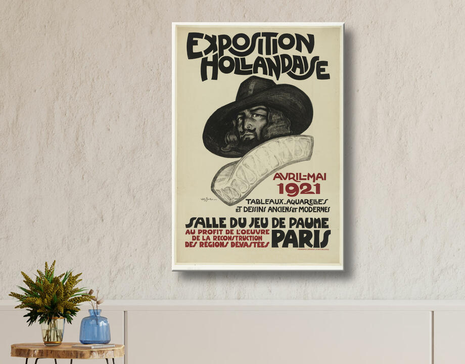 Willy Sluiter : Affiche pour l'Exposition Hollandaise de Paris, 1921