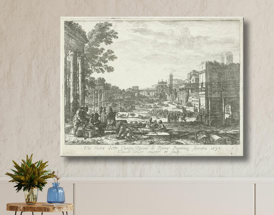 Claude Lorrain : Forum à Rome