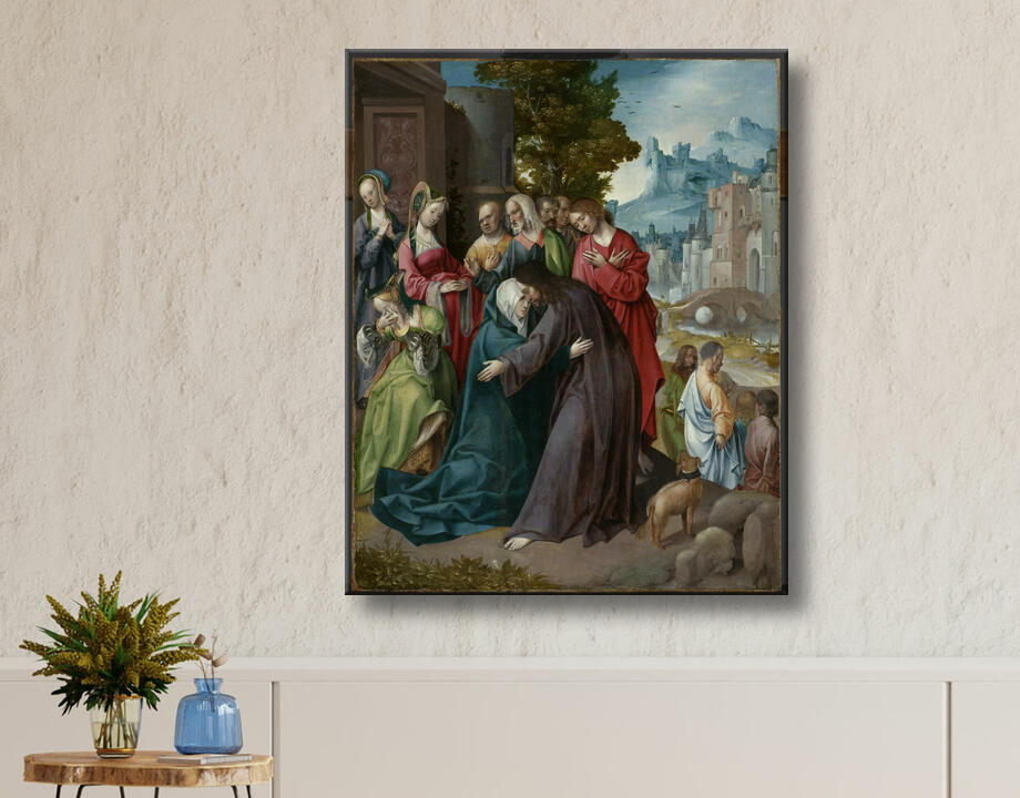 Cornelis Engebrechtsz : Le Christ prenant congé de sa mère