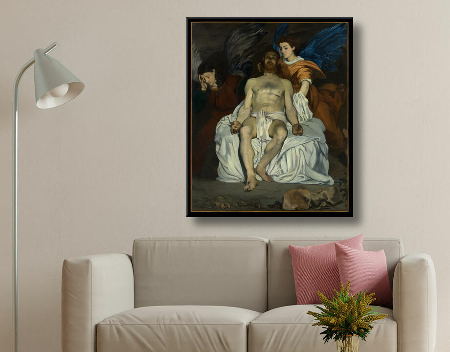 Edouard Manet : Le Christ mort avec des anges