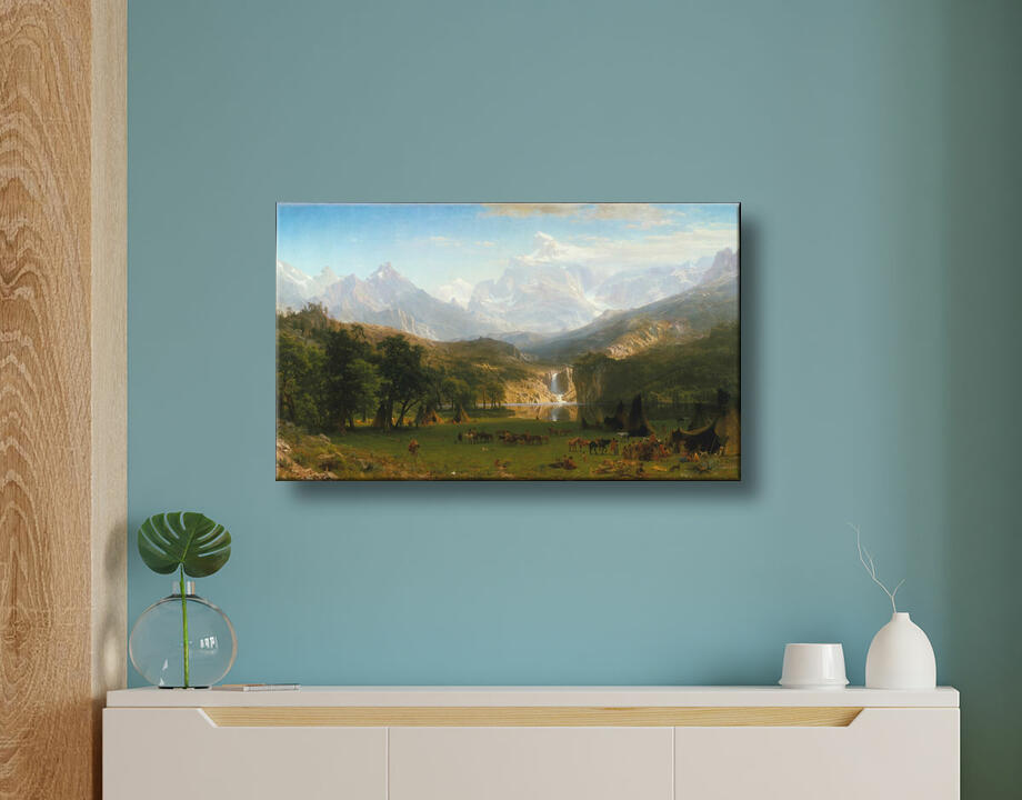 Albert Bierstadt : Les montagnes Rocheuses, Lander