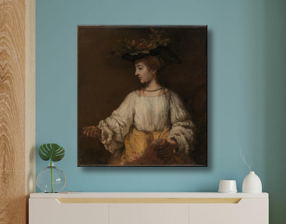 Rembrandt (Rembrandt van Rijn) : Flore