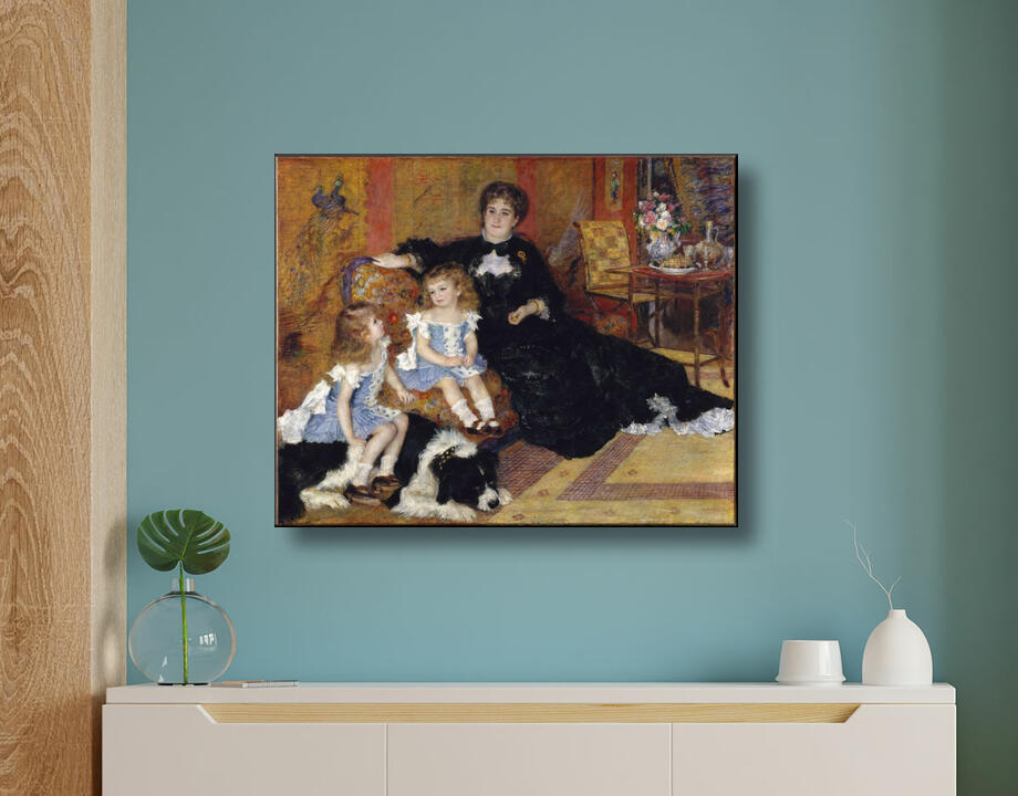 Auguste Renoir : Madame Georges Charpentier (Marguérite-Louise Lemonnier, 1848-1904) et ses enfants, Georgette-Berthe (1872-1945) et Paul-Émile-Charles (1875-1895)