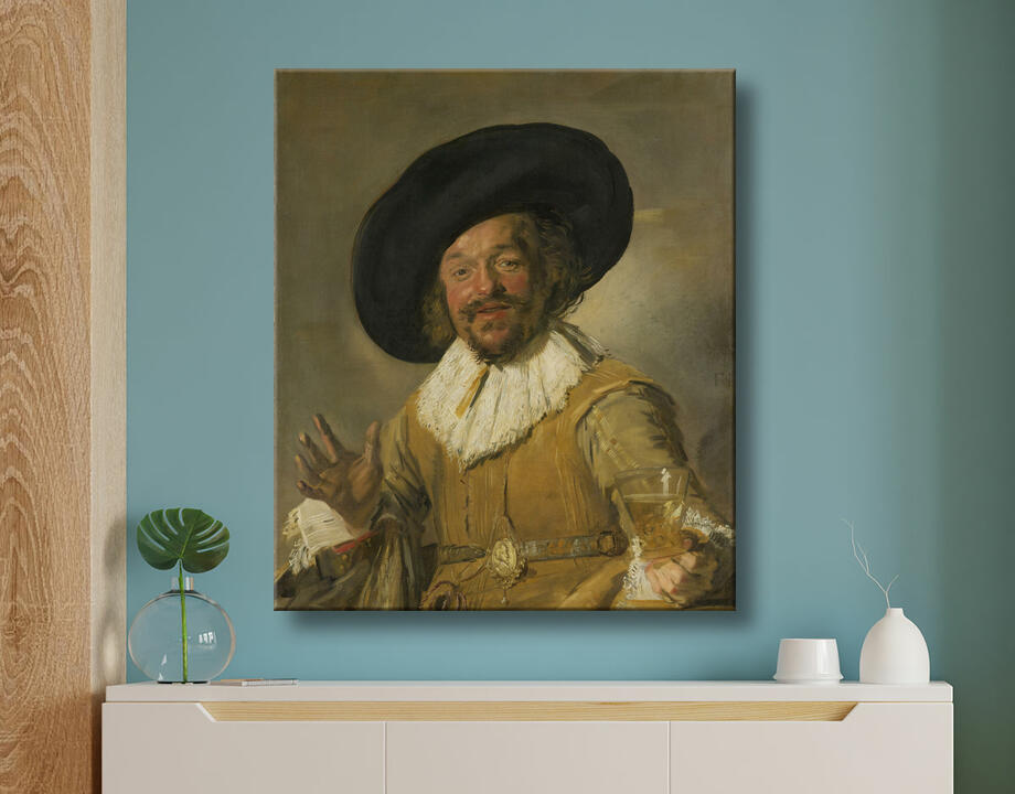 Frans Hals : Un milicien tenant un Berkemeyer, connu sous le nom de "Joyeux buveur"