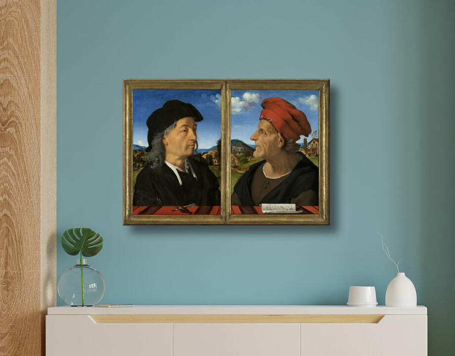 Piero di Cosimo : Portraits de Giuliano et Francesco Giamberti da Sangallo