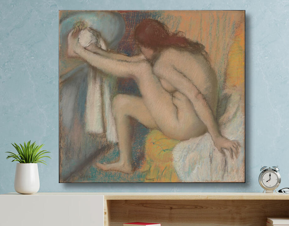 Edgar Degas : Femme séchant son pied