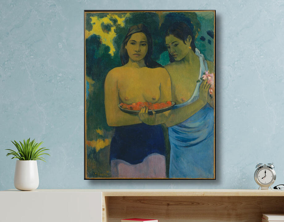 Paul Gauguin : Deux femmes tahitiennes