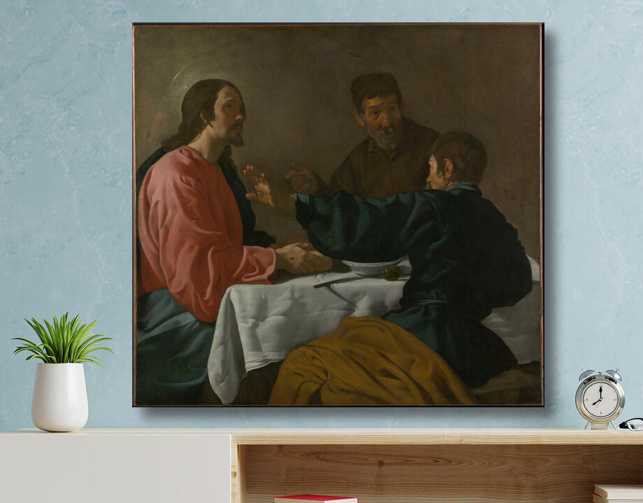 Velázquez (Diego Rodríguez de Silva y Velázquez) : Le souper à Emmaüs