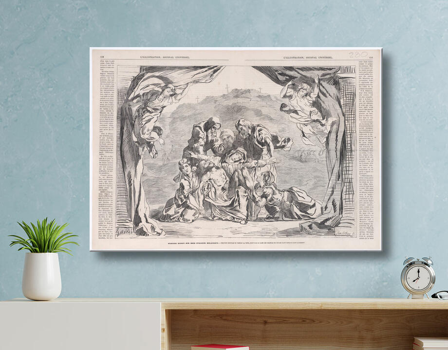 Eugène Delacroix : La Pietà, de "L
