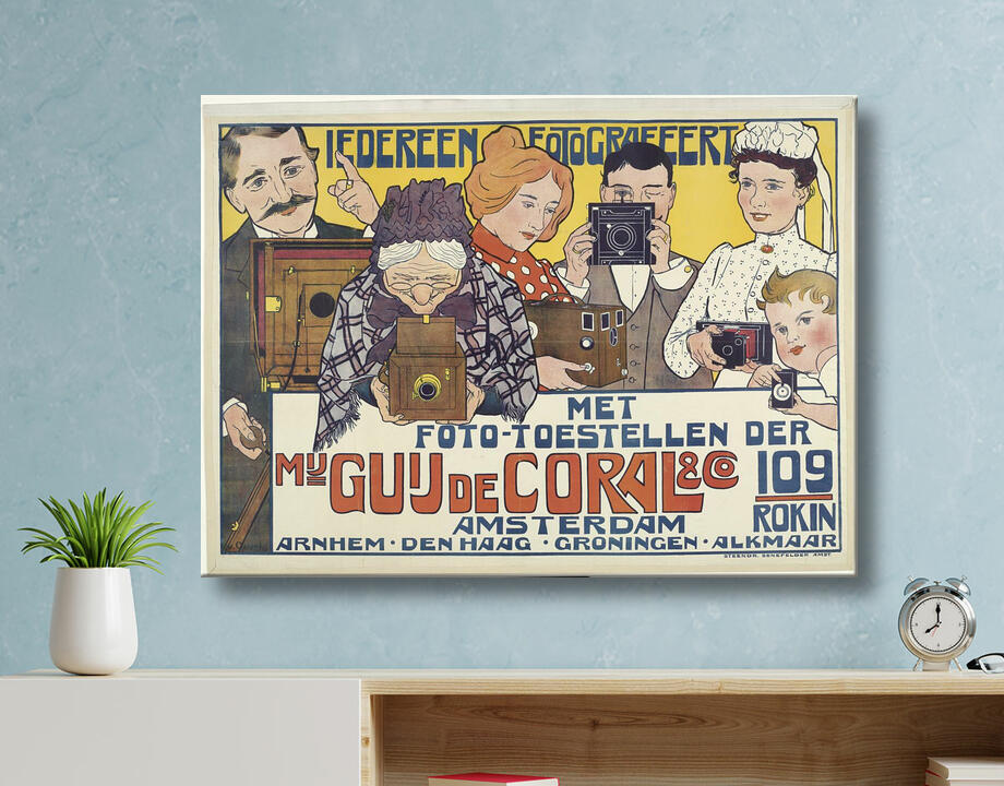 Johann Georg van Caspel : Affiche Tout le Monde Photographe pour Guy de Coral & Co