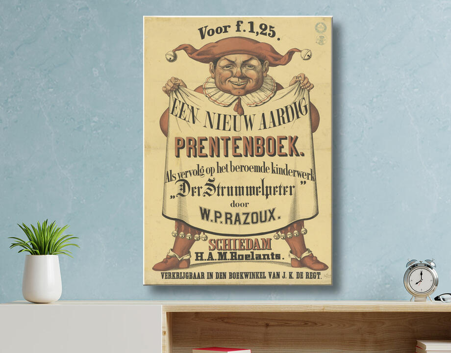 anonymous : Affiche pour A new nice picture book de Willem Paulus Razoux