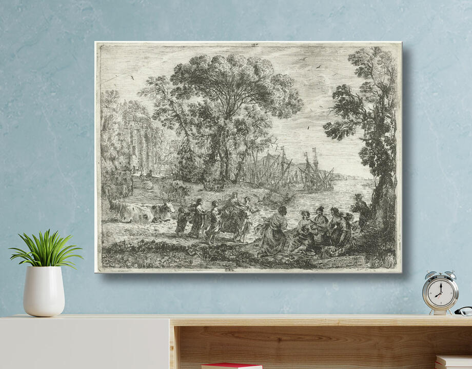 Claude Lorrain : Vol d'Europe