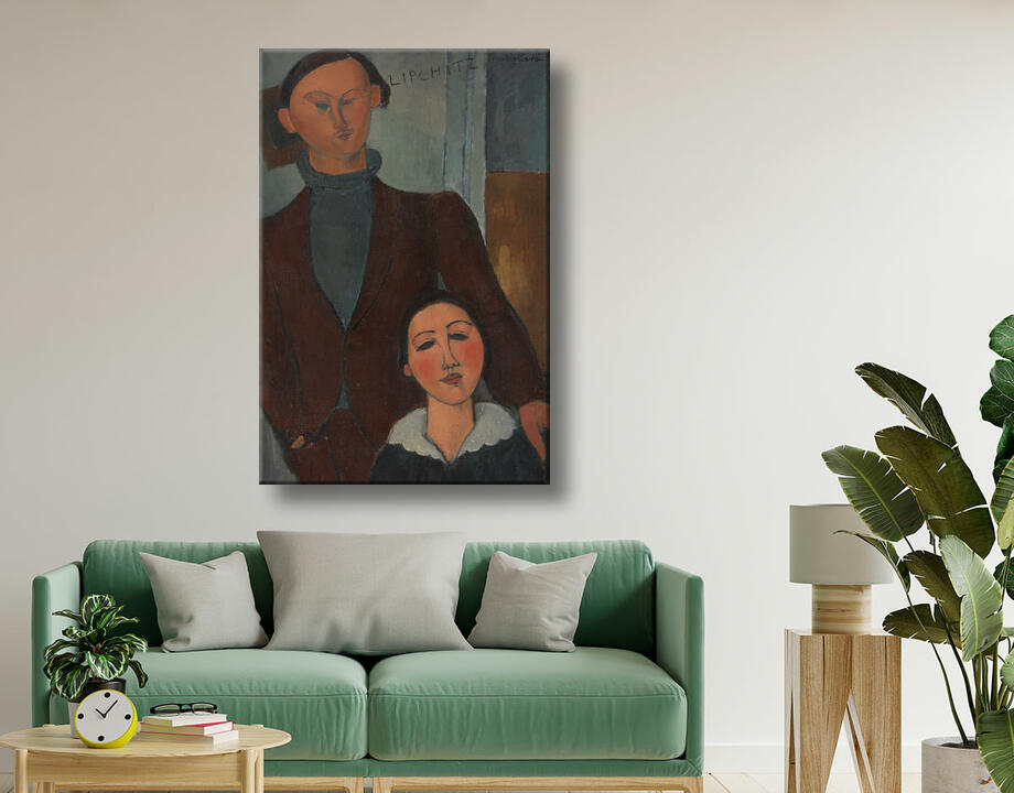 Amedeo Modigliani : Jacques et Berthe Lipchitz