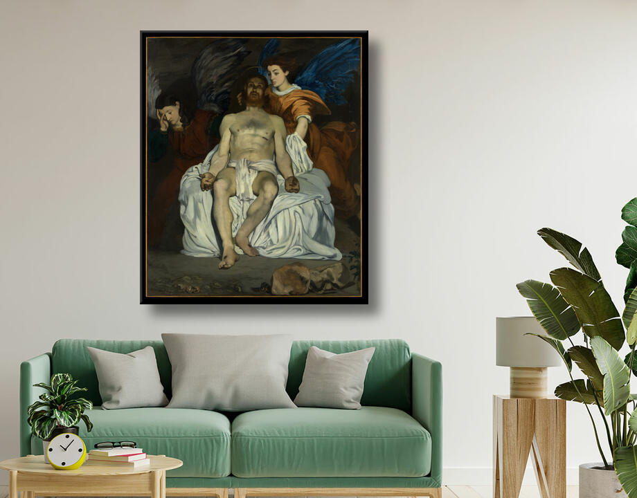 Edouard Manet : Le Christ mort avec des anges