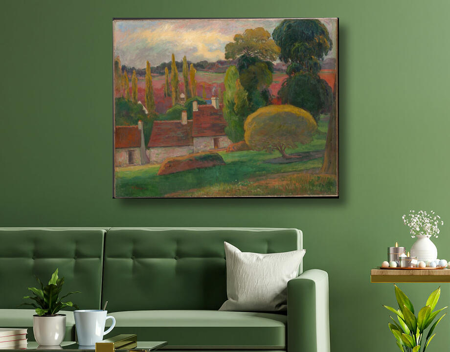 Paul Gauguin : Une ferme en Bretagne
