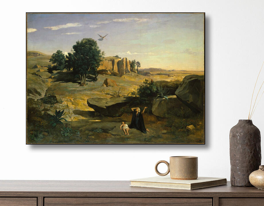 Camille Corot : Agar dans le désert