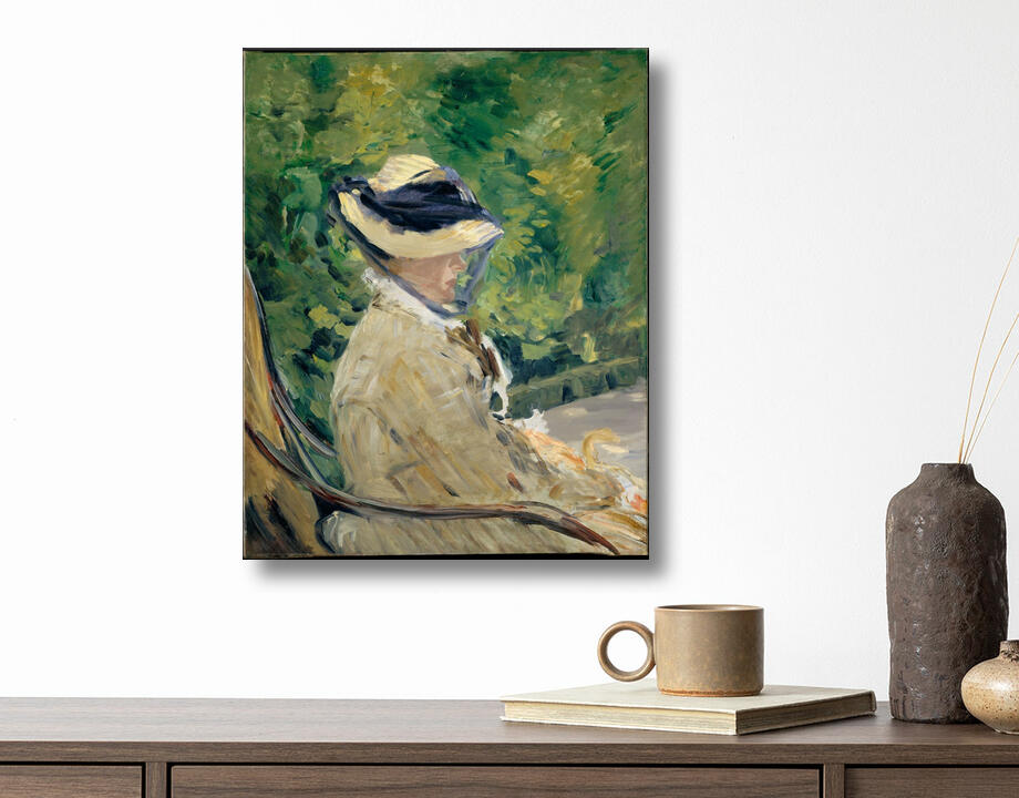 Edouard Manet : Madame Manet (Suzanne Leenhoff, 1829-1906) à Bellevue