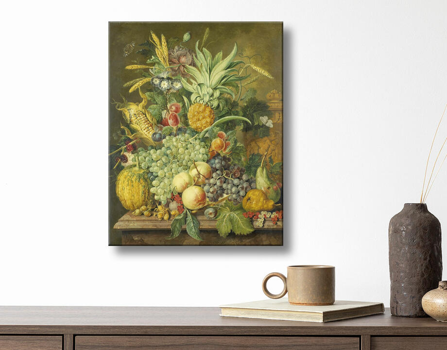 Jacobus Linthorst : Nature morte aux fruits