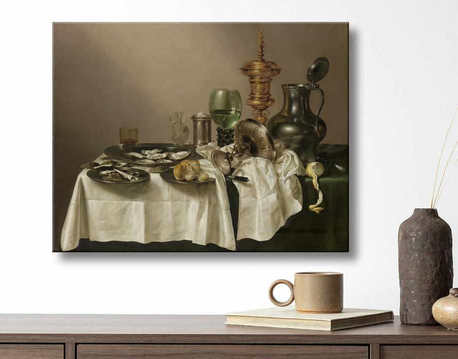 Willem Claesz Heda : Nature morte à la coupe dorée