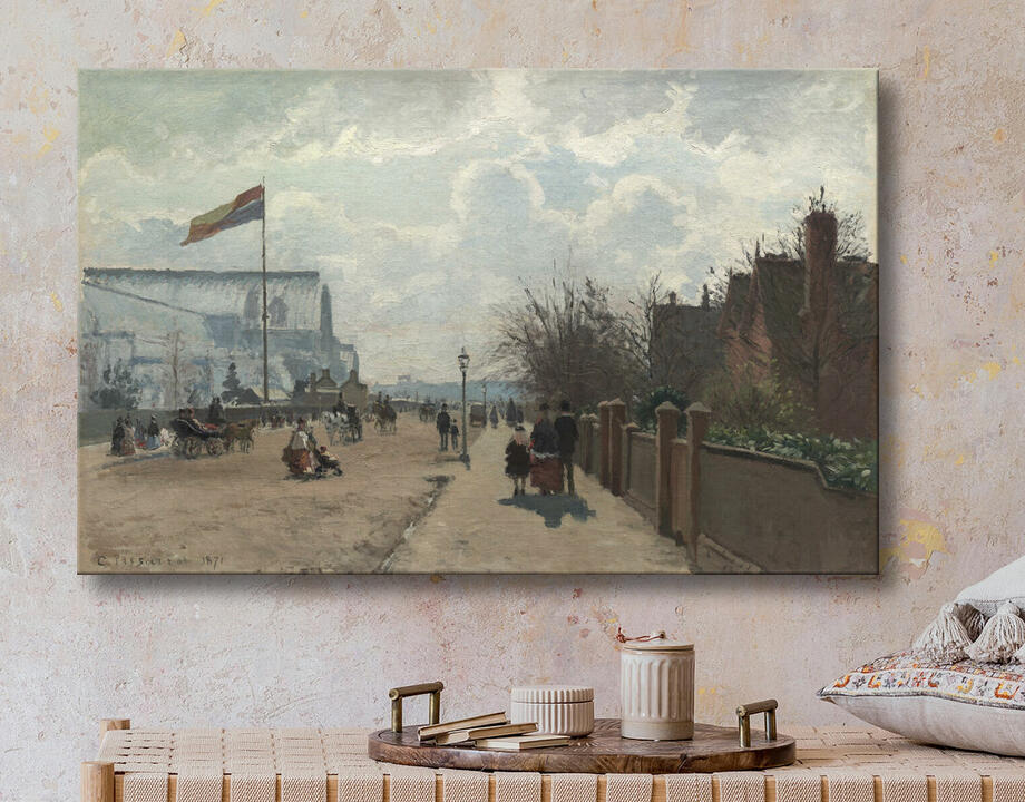Camille Pissarro : Le Palais de Cristal