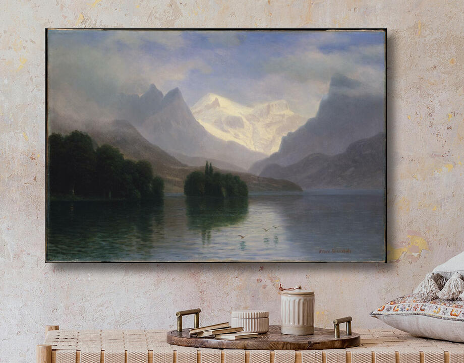 Albert Bierstadt : Scène de montagne