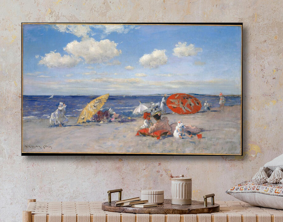 William Merritt Chase : Au bord de la mer