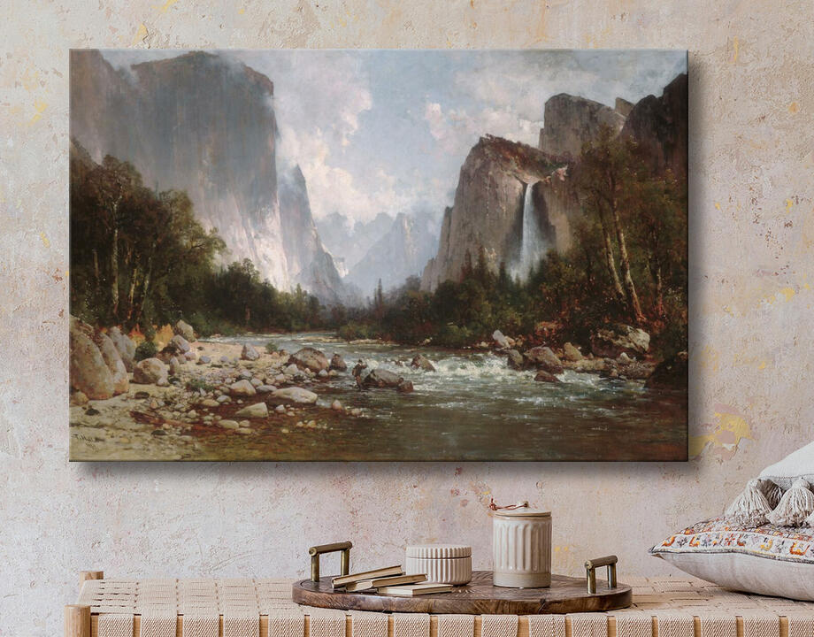 Thomas Hill : Vue sur la vallée de Yosemite