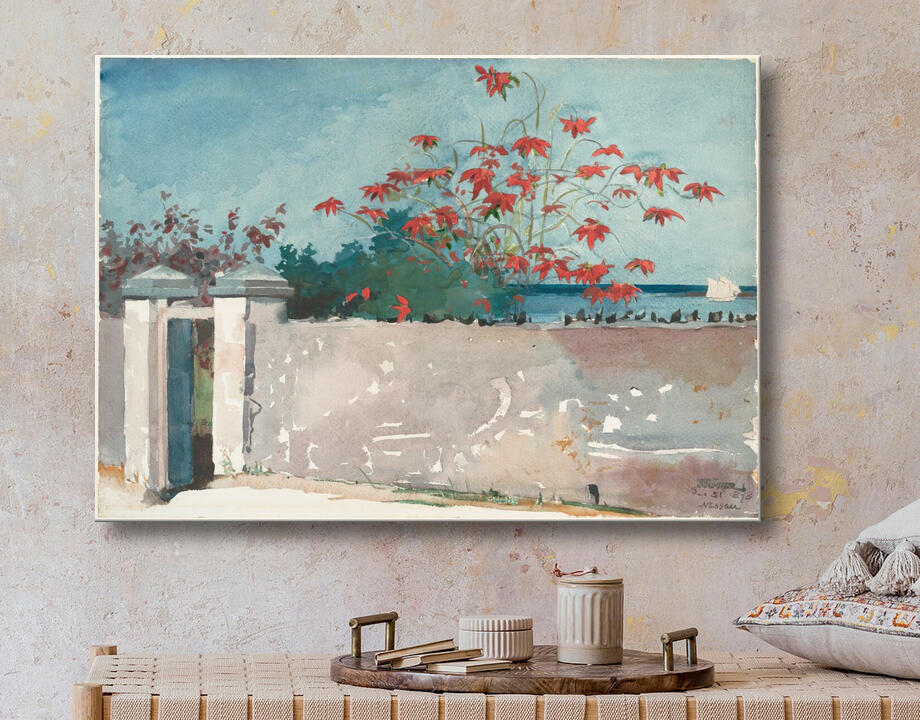 Winslow Homer : Un mur, Nassau