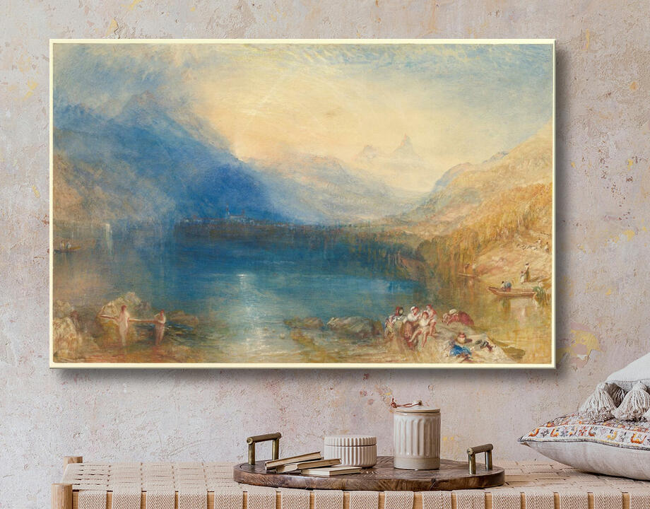 Joseph Mallord William Turner : Le lac de Zoug