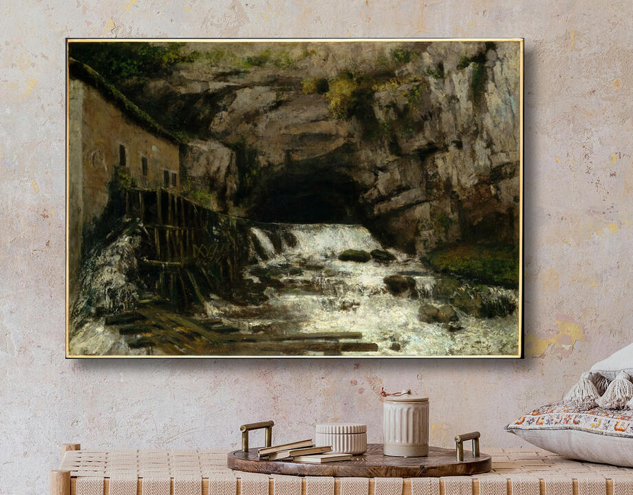 Gustave Courbet : La source de la Loue