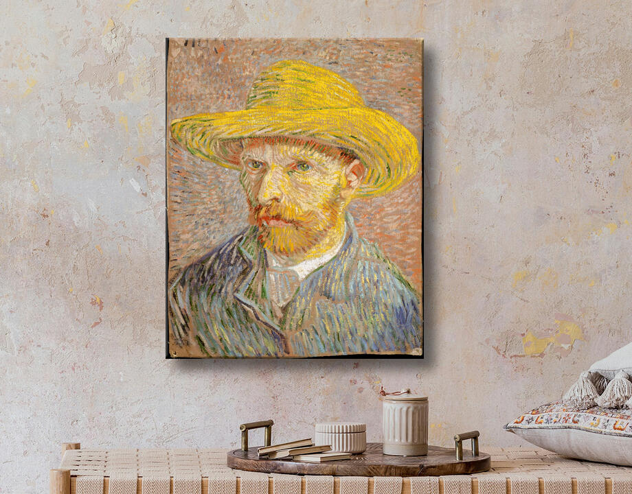 Vincent van Gogh : Autoportrait au chapeau de paille