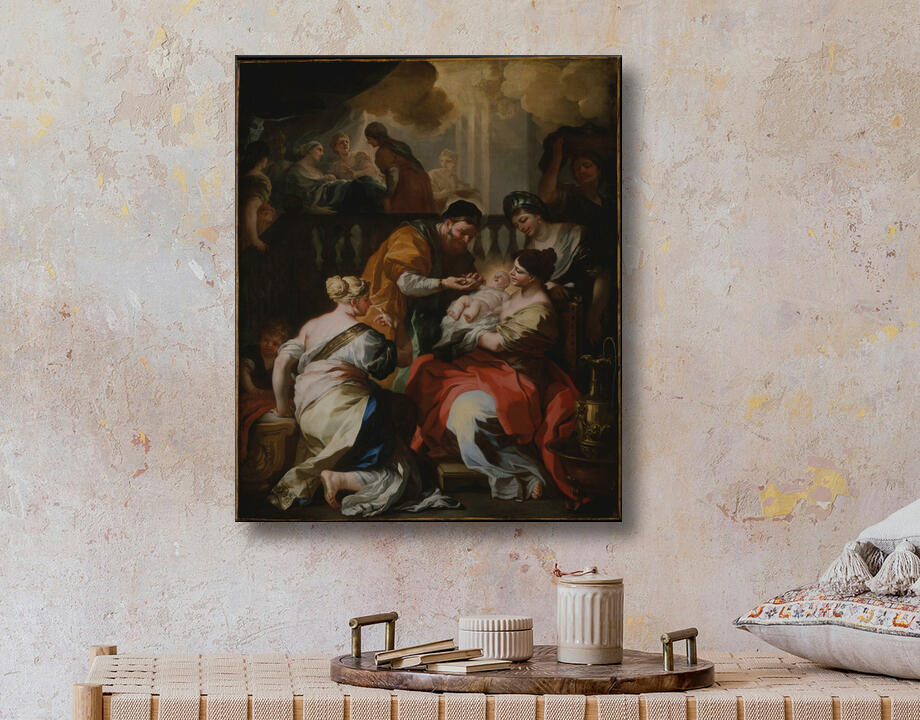 Francesco Solimena : La Naissance de la Vierge