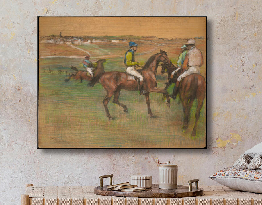 Edgar Degas : Chevaux de course