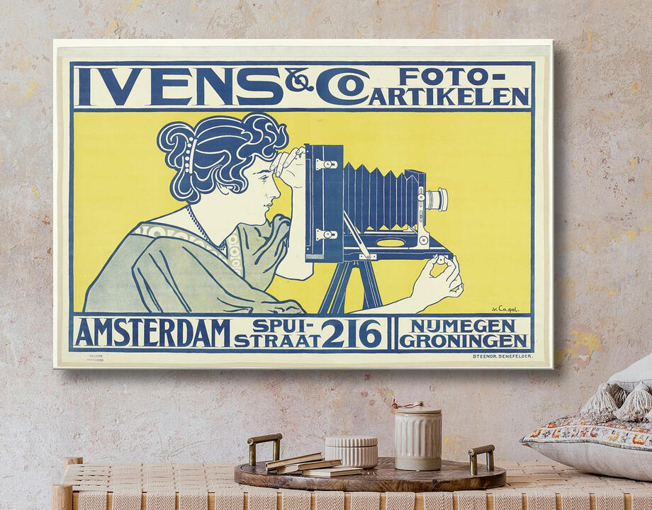 Johann Georg van Caspel : Affiches publicitaires pour Ivens & Co et Guy de Coral & Co