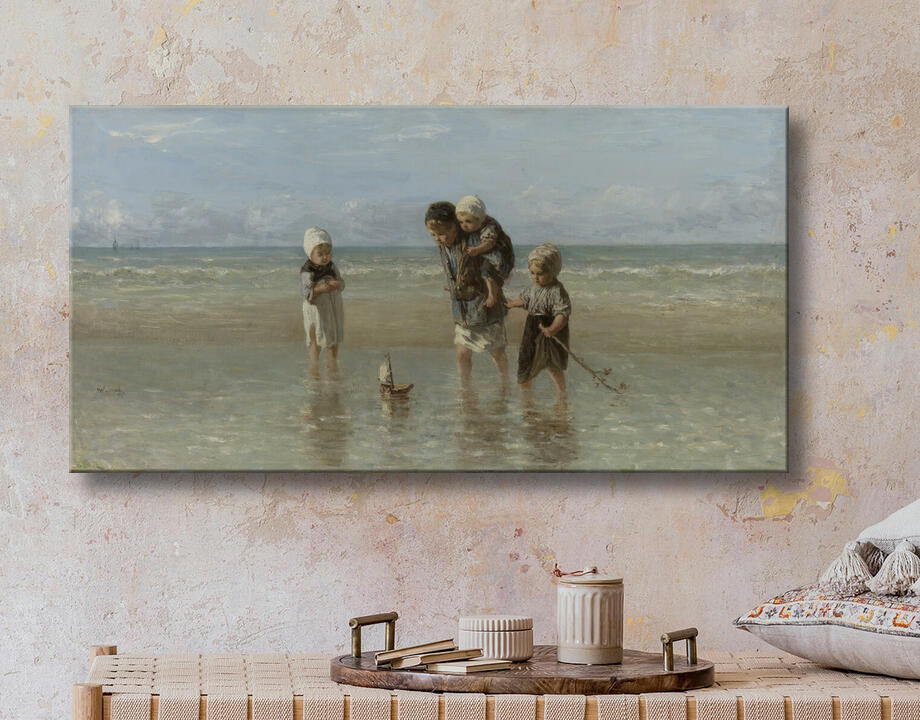 Jozef Israëls : Enfants de la mer