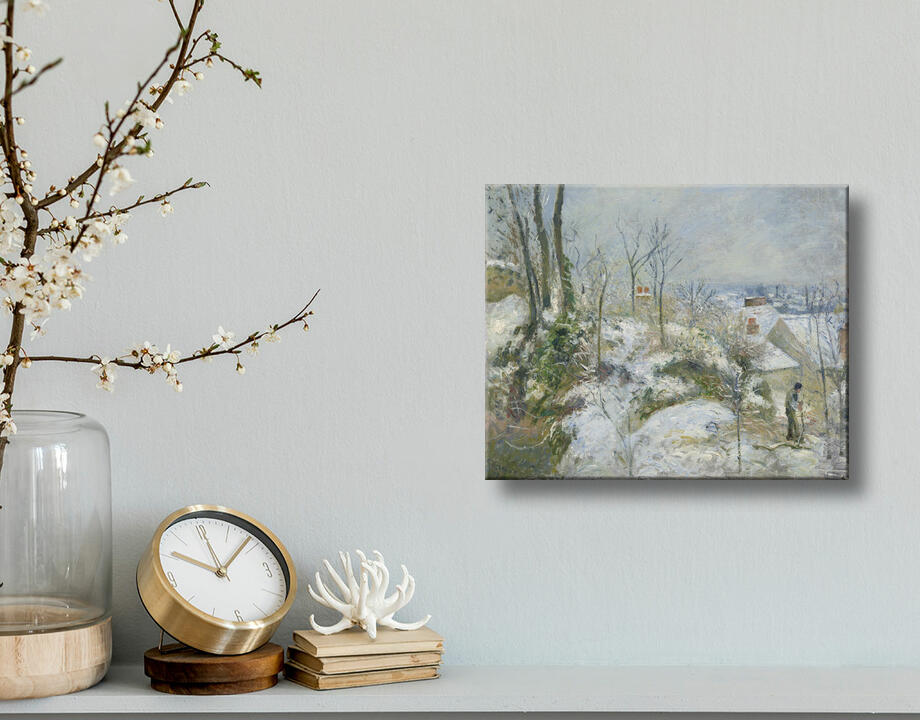 Camille Pissarro : Lapin Warren à Pontoise, Neige