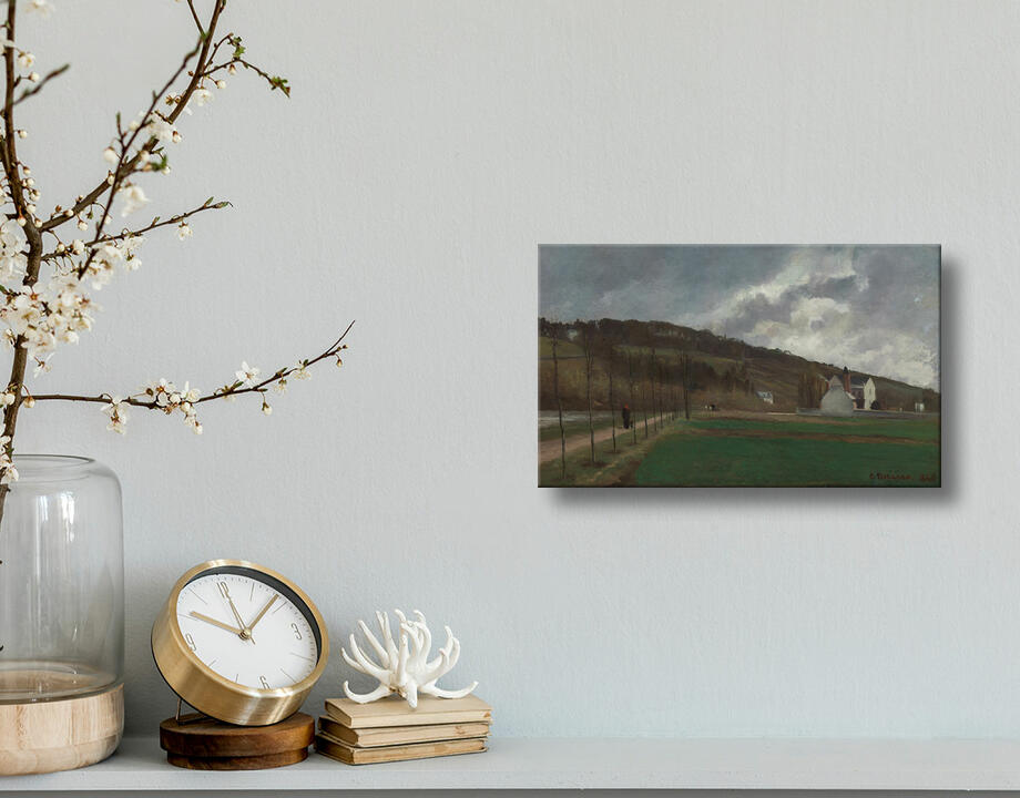 Camille Pissarro : Les bords de Marne en hiver