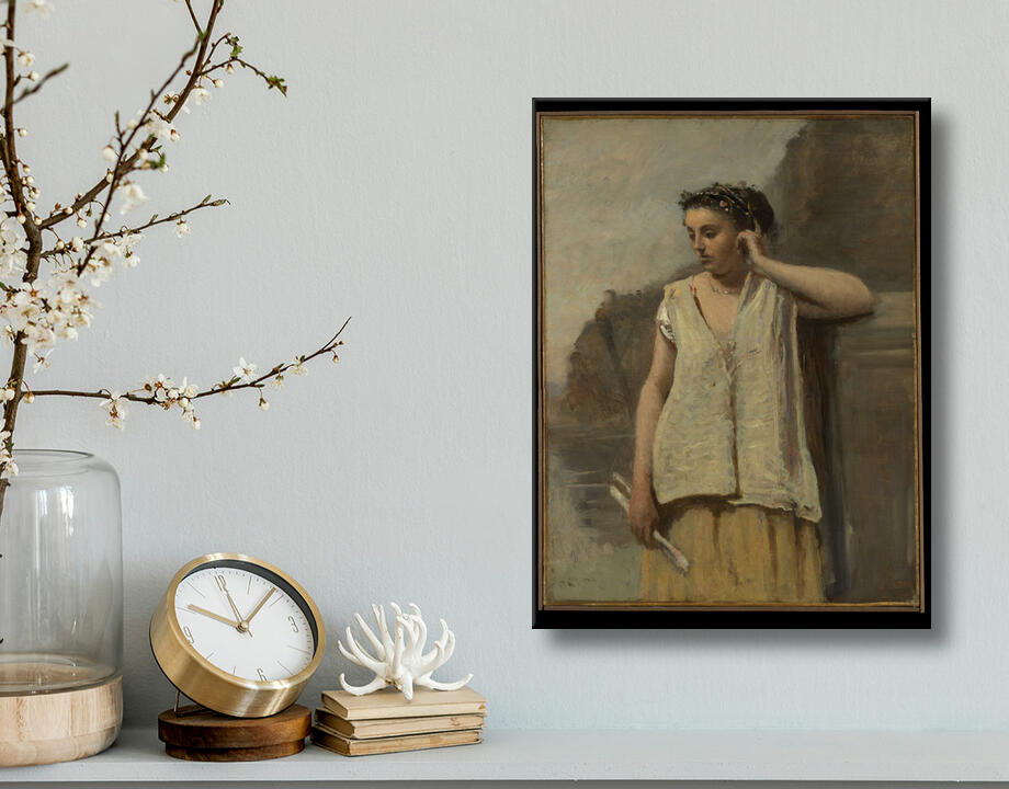 Camille Corot : La Muse : Histoire