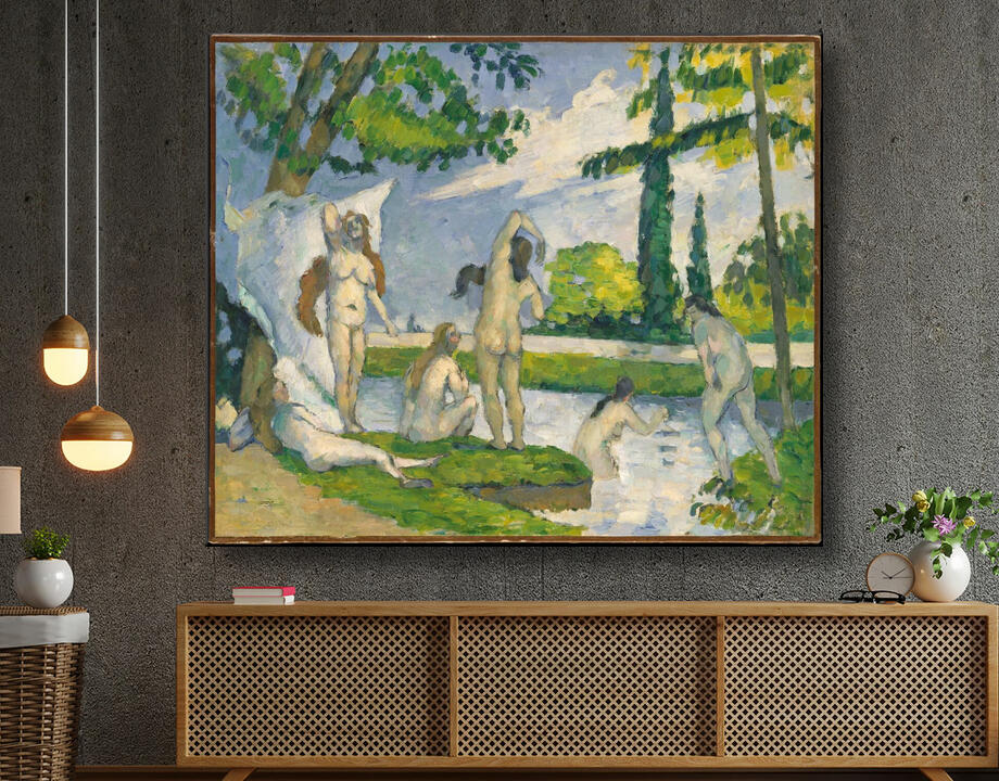 Paul Cézanne : Baigneurs