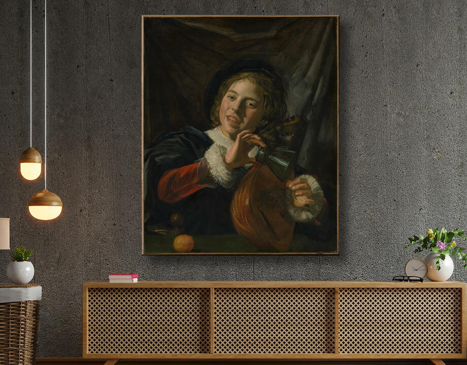 Frans Hals : Garçon avec un luth