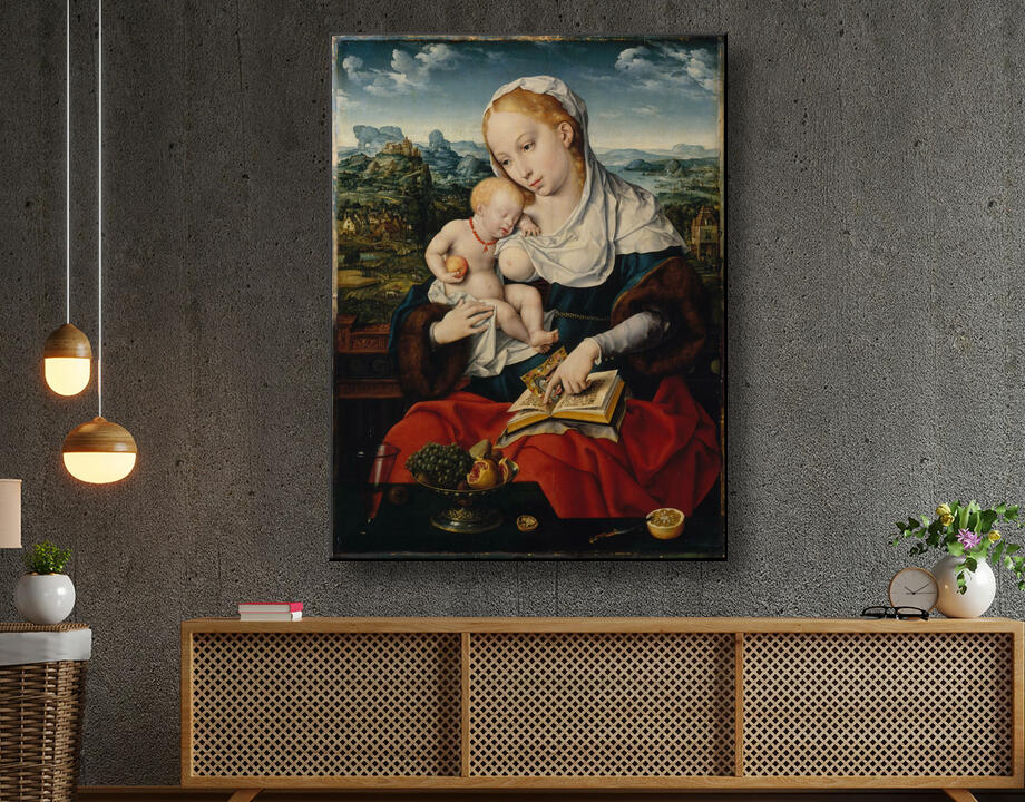 Joos van Cleve : Vierge à l