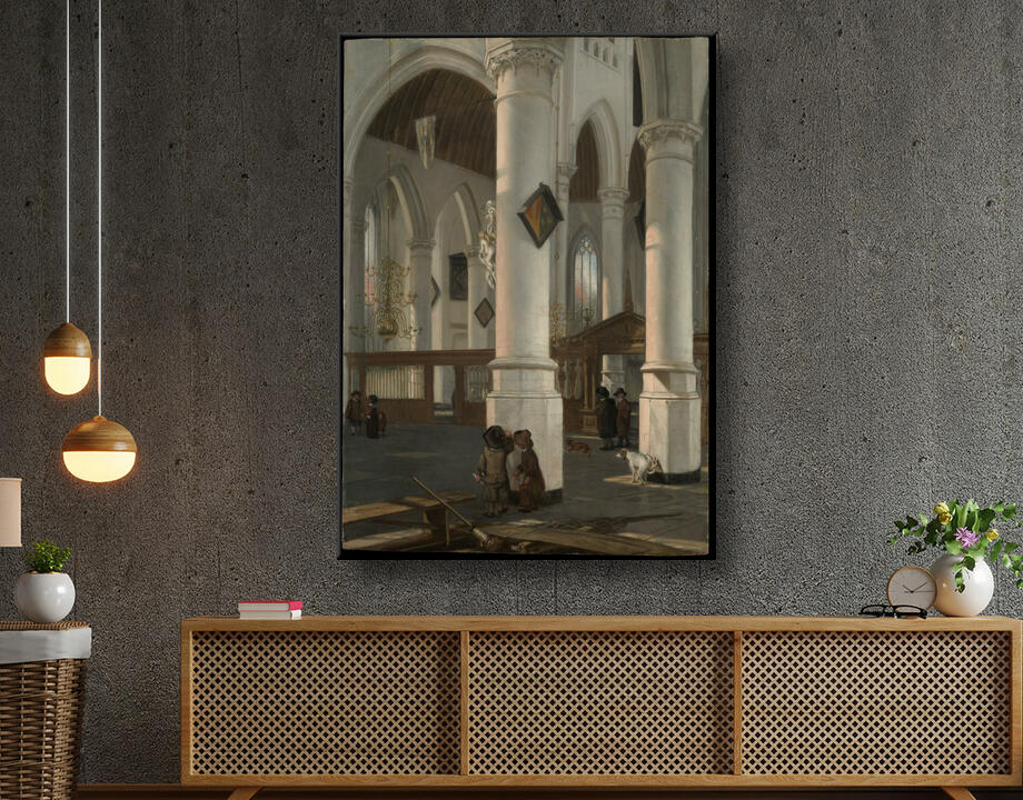 Emanuel de Witte : Intérieur de l'Oude Kerk, Delft