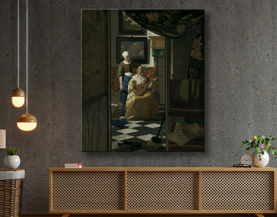 Johannes Vermeer : La Lettre d